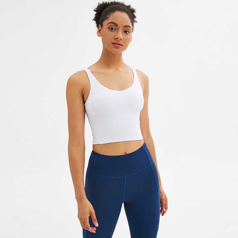 Can Wear Underwear Sports Tops Women'S Yoga Clothes