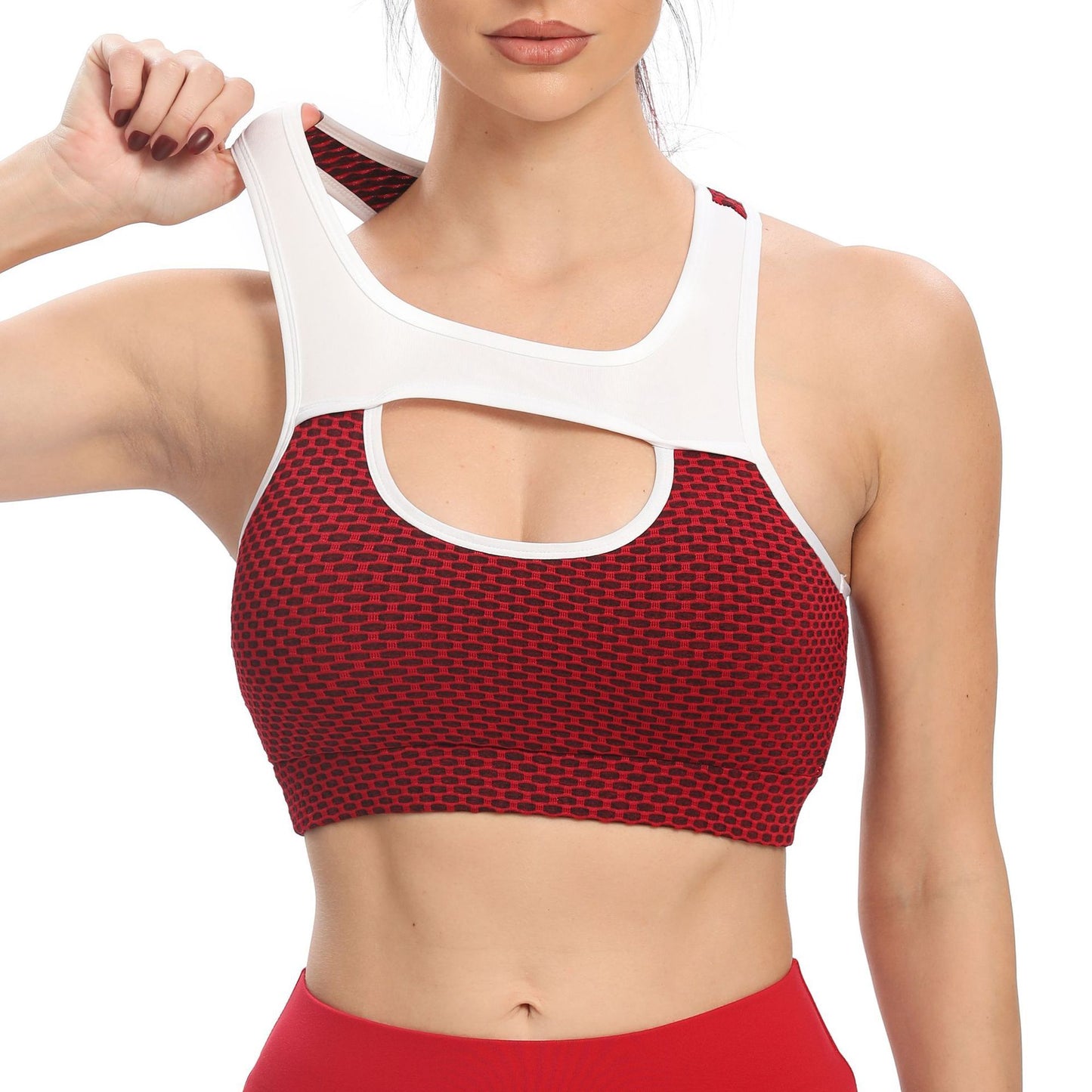 Honeycomb Bubble Yoga Tank Top