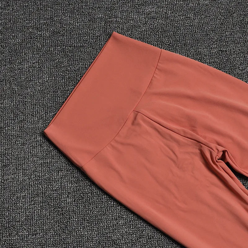 High Waist Elastic Naked Feeling Yoga Pants