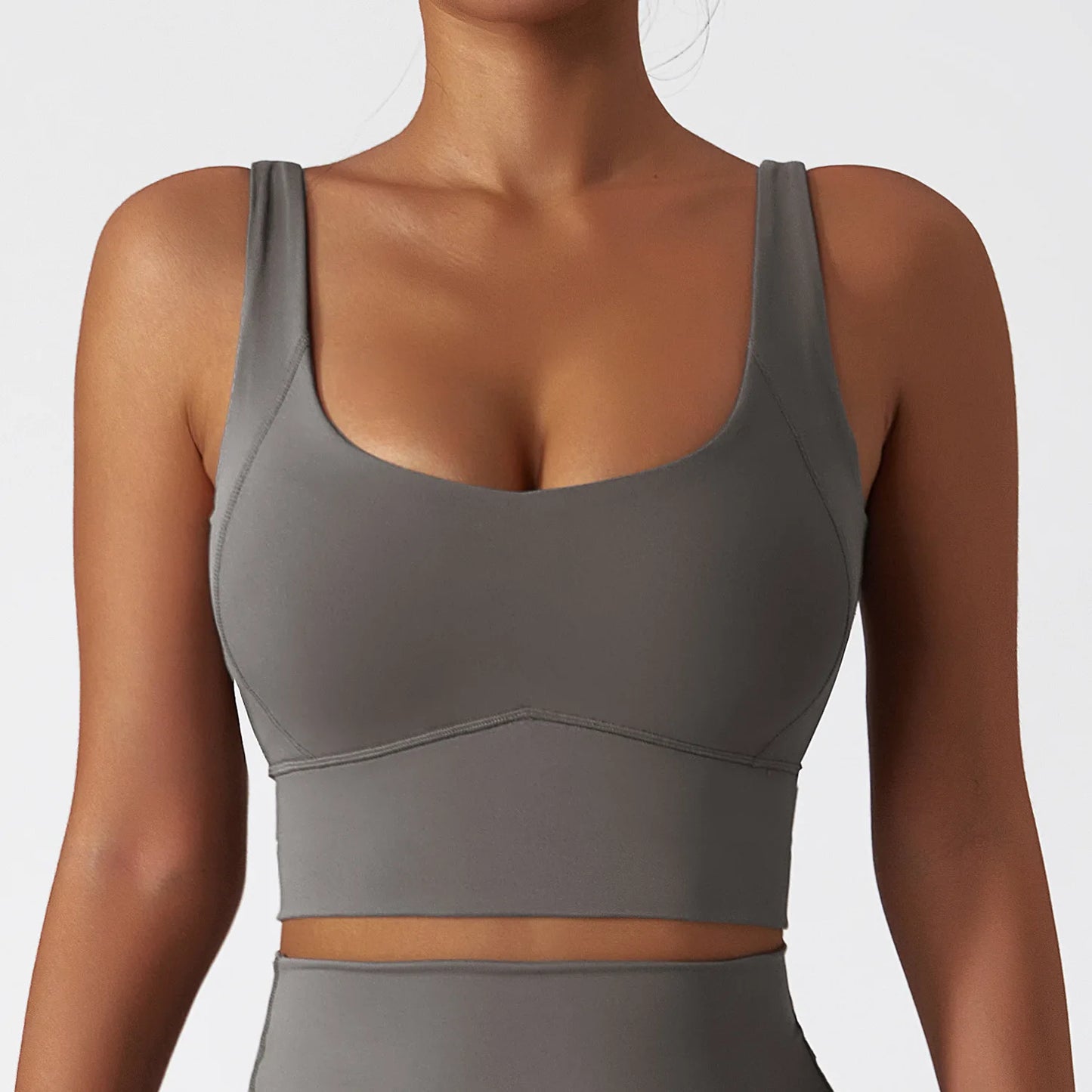 Comfort Skin Friendly Sports Bra With Chest Pad Tank