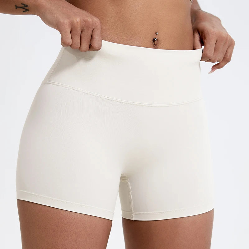 Running Sports Shorts Women Buttlock