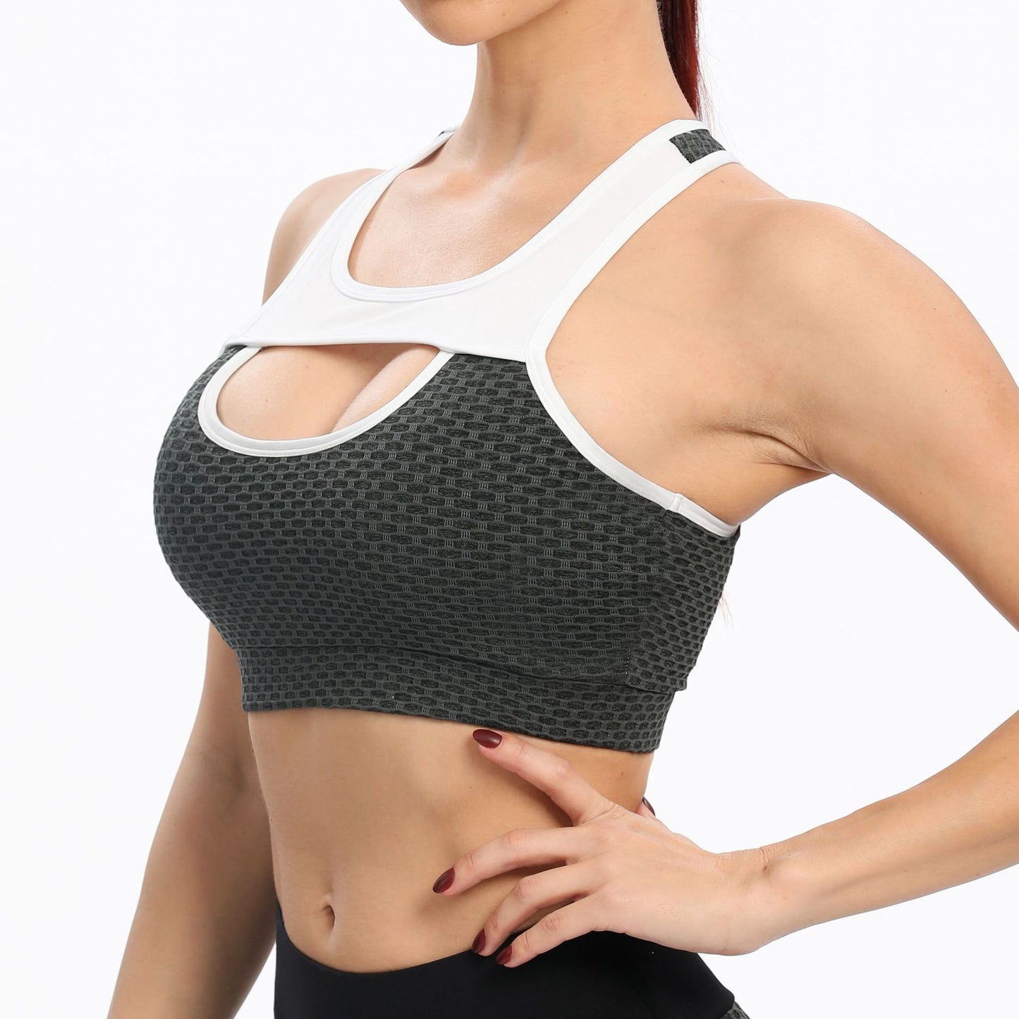 Honeycomb Bubble Yoga Tank Top