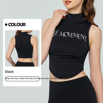Women's Fashion Slim-fit Yoga Wear Sleeveless Base Tank Top