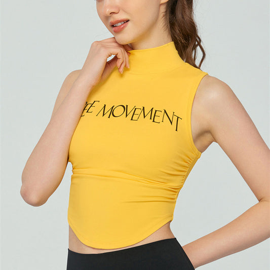 Women's Fashion Slim-fit Yoga Wear Sleeveless Base Tank Top