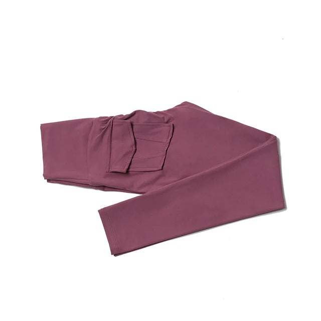 High Waist Elastic Naked Feeling Yoga Pants