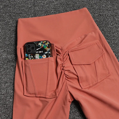 High Waist Elastic Naked Feeling Yoga Pants