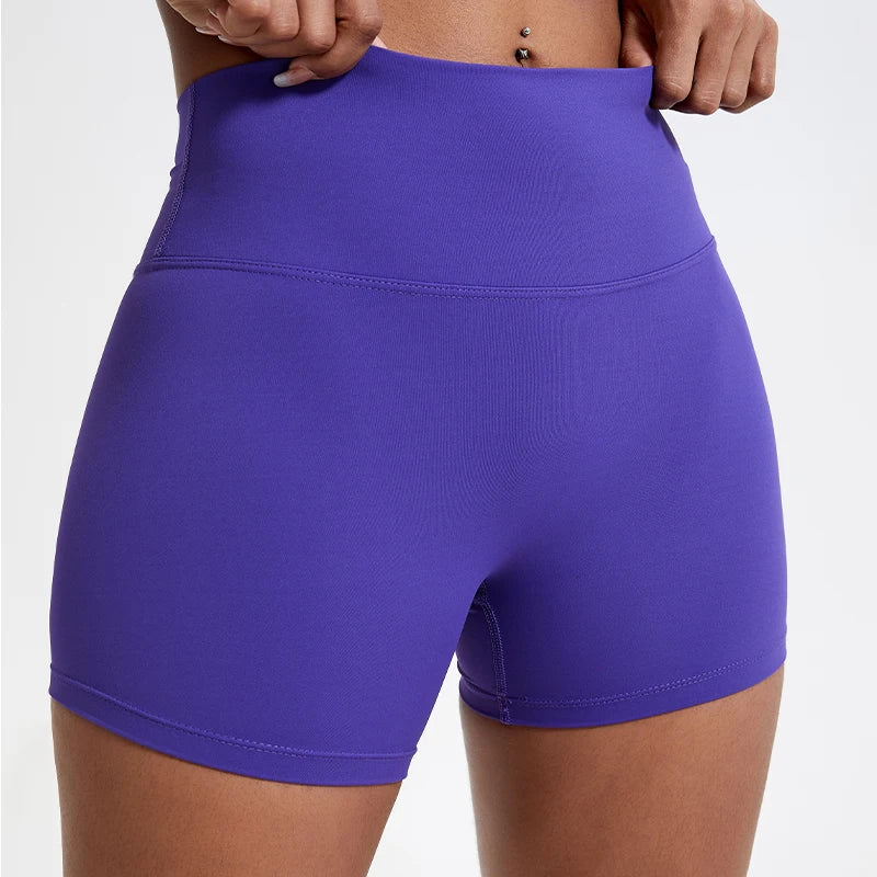 Running Sports Shorts Women Buttlock