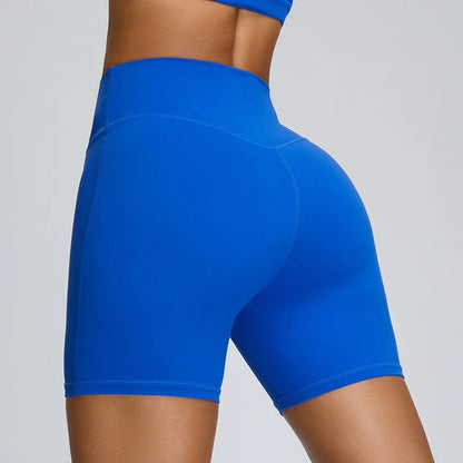Woman Yoga High Waist Gym Shorts