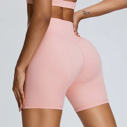 Woman Yoga High Waist Gym Shorts