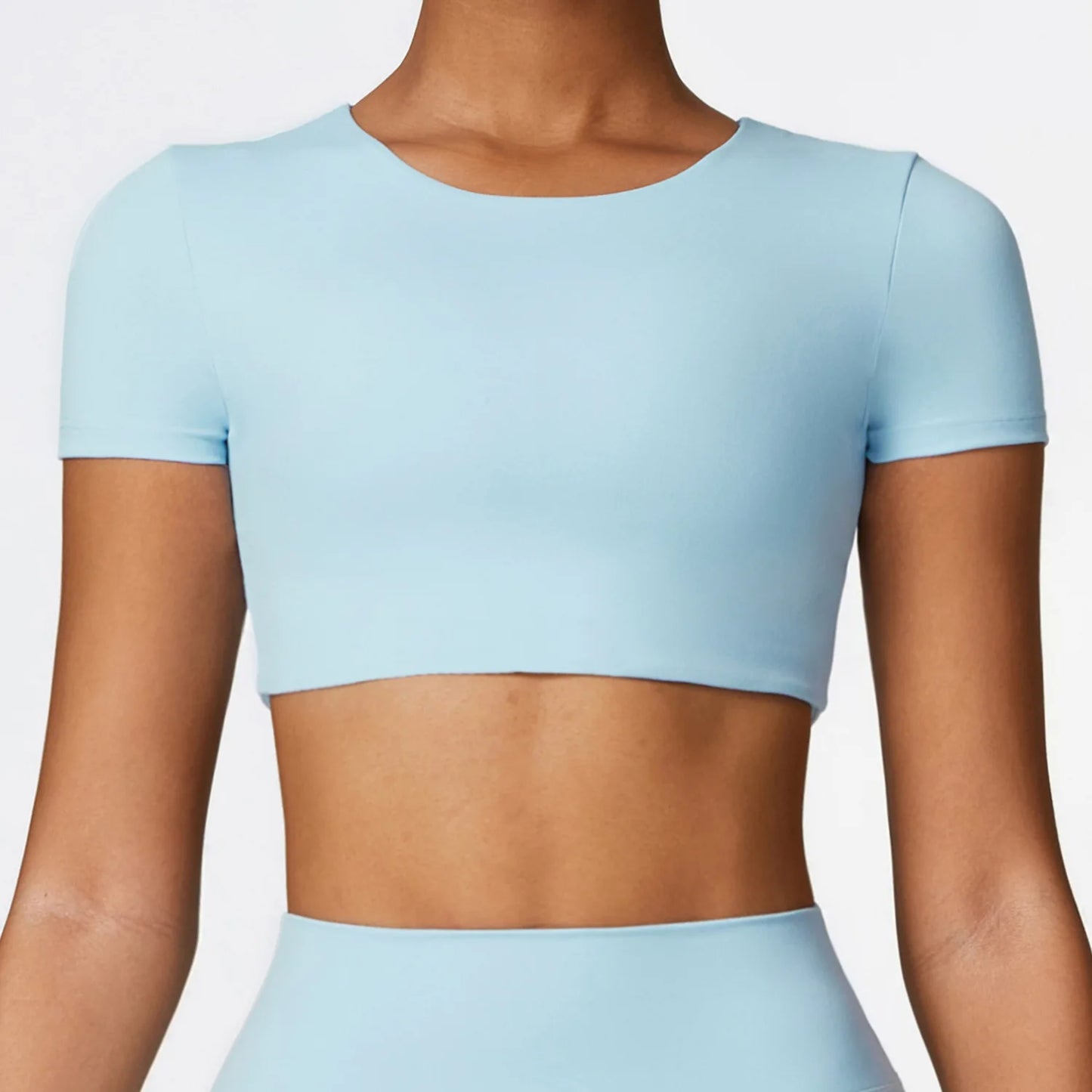 Female Fitness Yoga Crop Tops