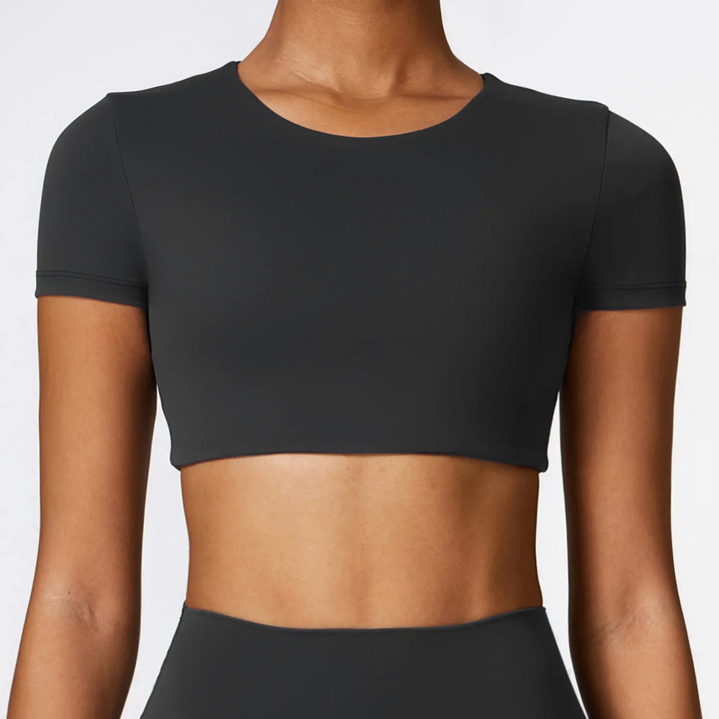 Female Fitness Yoga Crop Tops