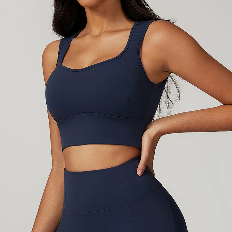 Backless Vest Woman Push Up Yoga Clothing