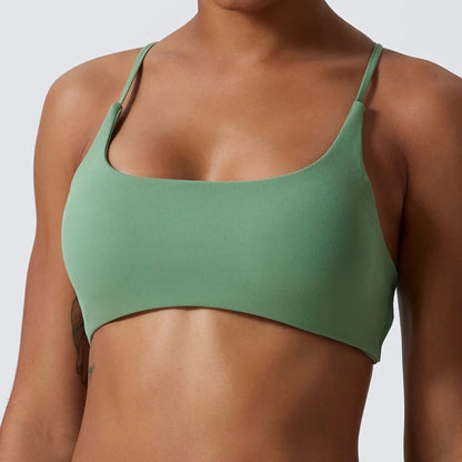 Super Soft Fabric Sexy Sports Bra Gym Top