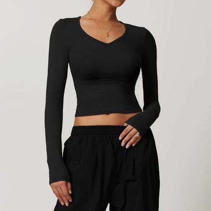 Women Running Fitness Top