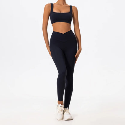 High Quality Women Two Pieces Gym Set